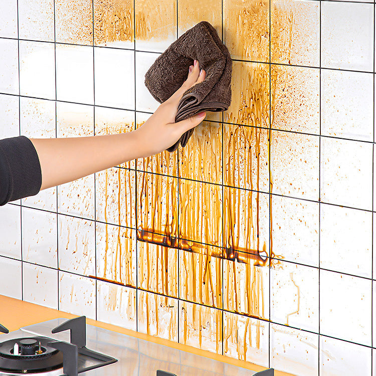Lisslune | Single Tile Wallpaper PVC Stain Resistant Peel and Stick Wall Tile