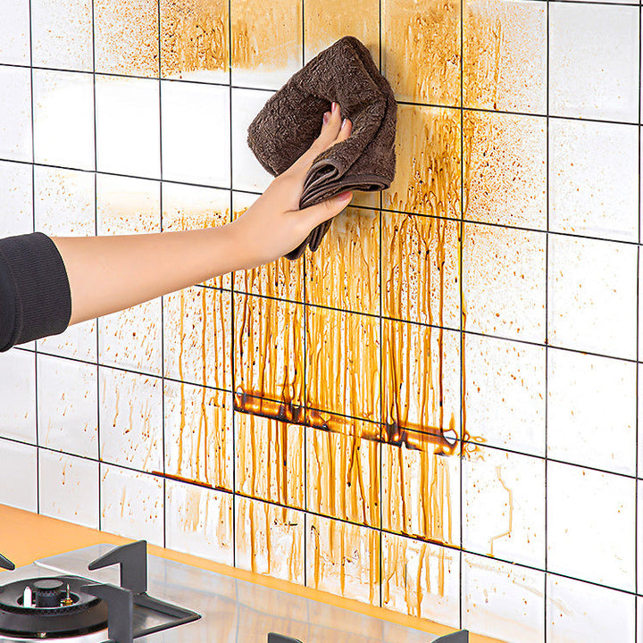 Lisslune | Single Tile Wallpaper PVC Stain Resistant Peel and Stick Wall Tile