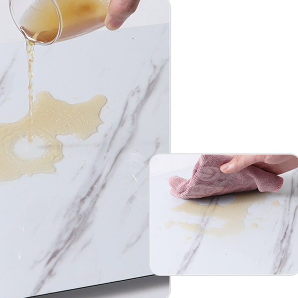 Lisslune | Single Tile Wallpaper PVC Stain Resistant Peel and Stick Wall Tile