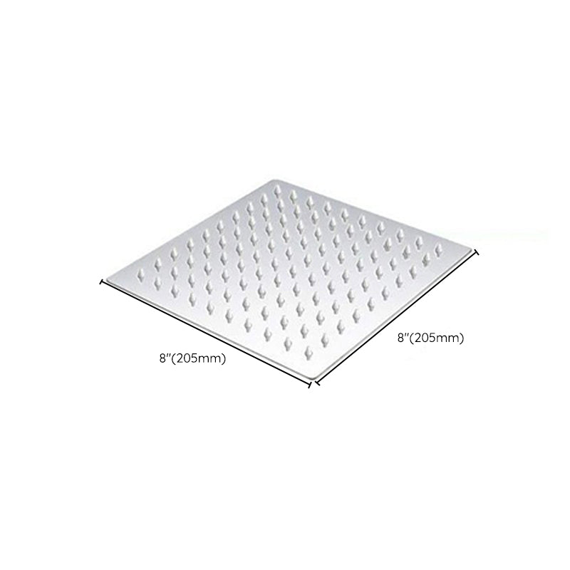 Lisslune | Classic Dual Shower Head Square Large Shower Head with Round Hand Shower