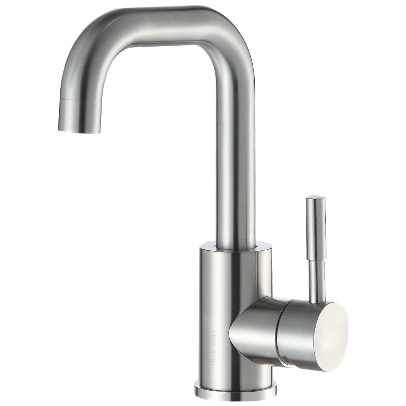 Lisslune | Deck Mounted Copper Bathtub Faucet Low Arc Central Bathtub Filler Trim