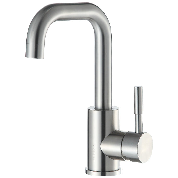 Lisslune | Deck Mounted Copper Bathtub Faucet Low Arc Central Bathtub Filler Trim