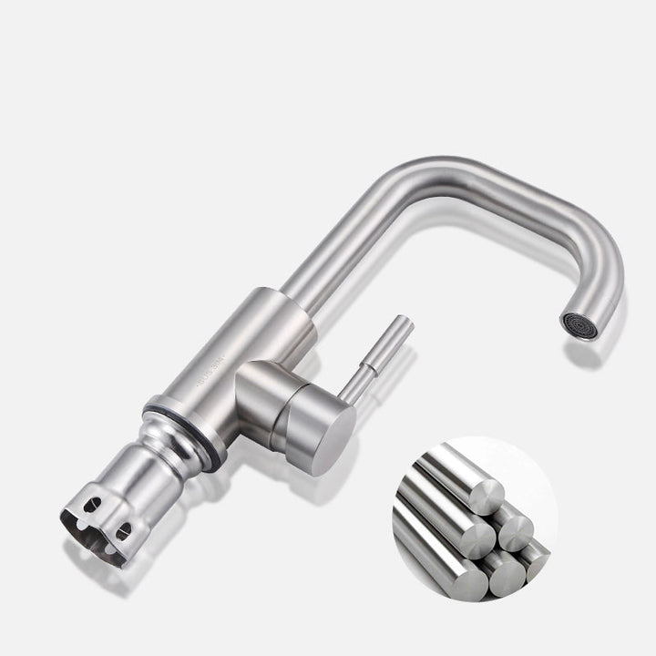 Lisslune | Deck Mounted Copper Bathtub Faucet Low Arc Central Bathtub Filler Trim