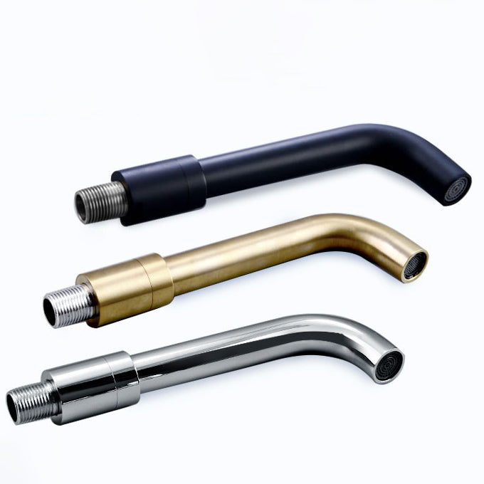 Lisslune | Wall-mounted Bronze Bathtub Filler Double Handles Bathtub Spout Bathtub Faucet Trim