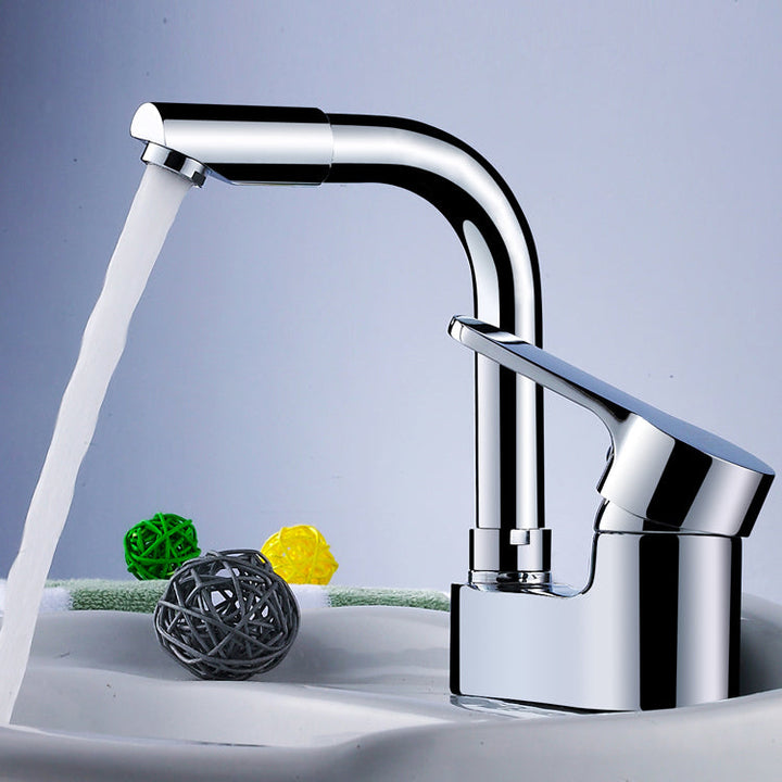Lisslune | Modern Deck Mounted Bronze Freestanding Tub Filler Single Handle Freestanding Faucet