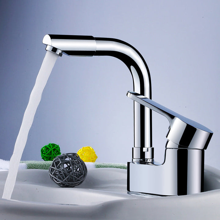 Lisslune | Modern Deck Mounted Bronze Freestanding Tub Filler Single Handle Freestanding Faucet
