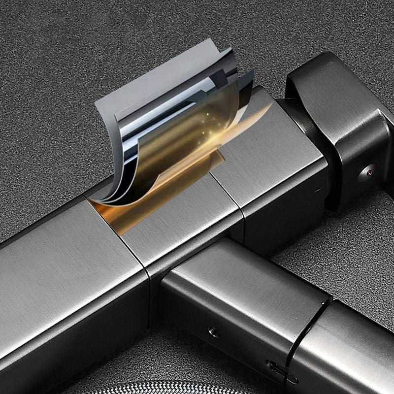 Lisslune | Bathroom vessels faucet swivel spout single-handle faucet with pull-out spray head