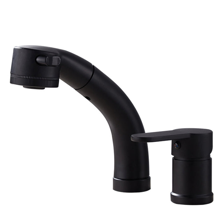 Lisslune | Vessel washbasin mixer High arch three-way faucet 2-hole fittings