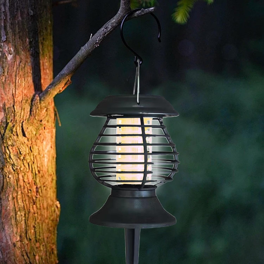 Lisslune | Solar Insect Defense Lamp with LED Light – Effective Mosquito Control for the Garden