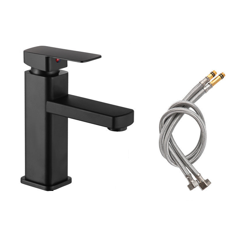 Lisslune | Sink faucet bathroom single lever low arc basin mixer