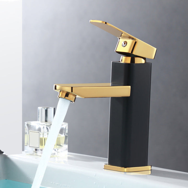Lisslune | Sink faucet bathroom single lever low arc basin mixer
