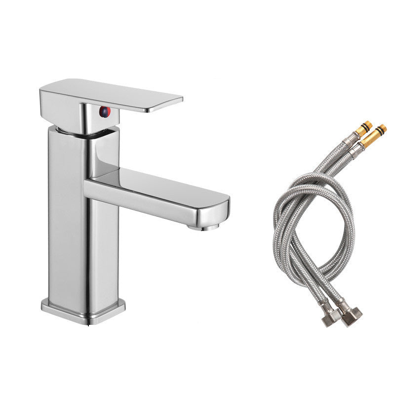 Lisslune | Sink faucet bathroom single lever low arc basin mixer