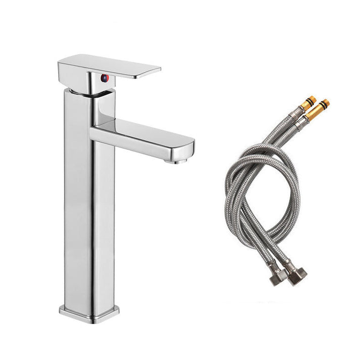 Lisslune | Sink faucet bathroom single lever low arc basin mixer