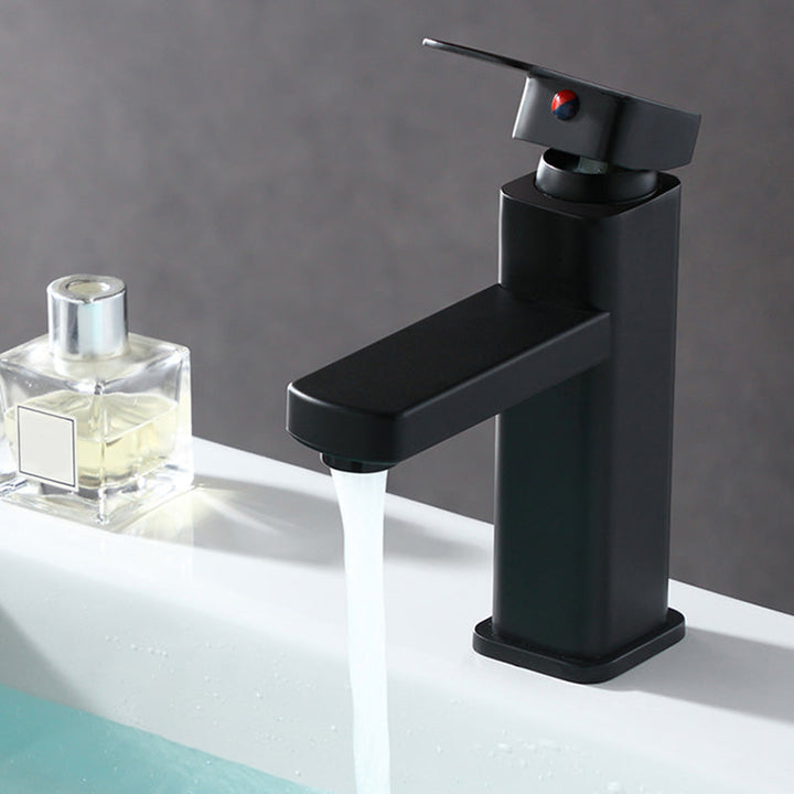Lisslune | Sink faucet bathroom single lever low arc basin mixer