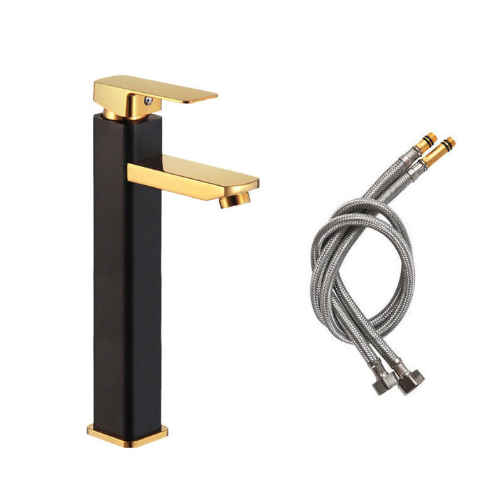 Lisslune | Sink faucet bathroom single lever low arc basin mixer