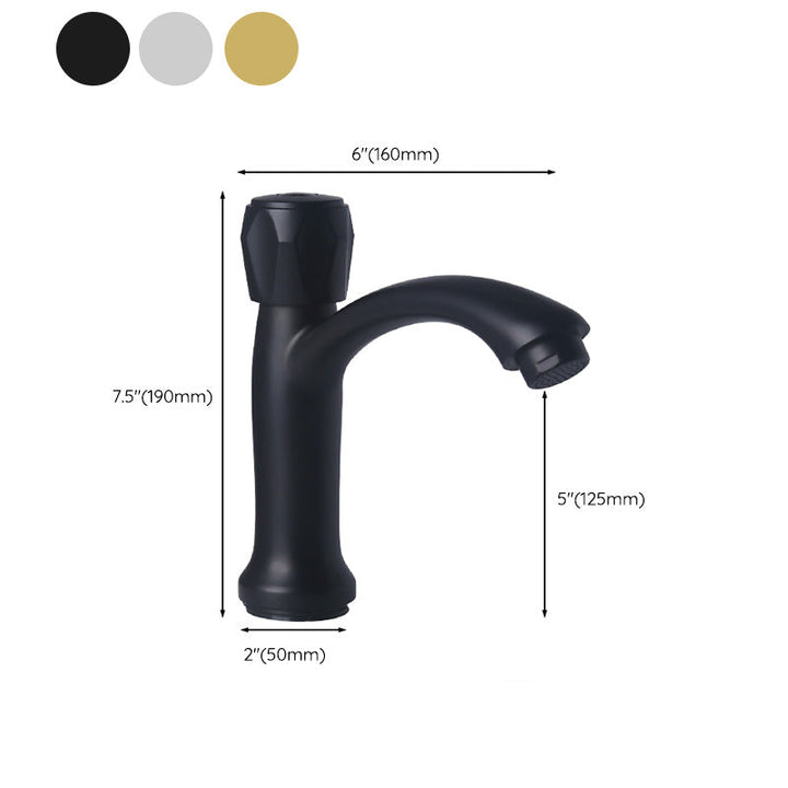 Lisslune | Sink faucet bathroom single lever low arc basin mixer