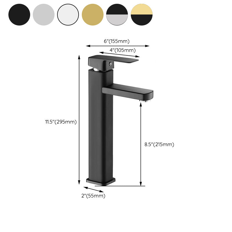 Lisslune | Sink faucet bathroom single lever low arc basin mixer