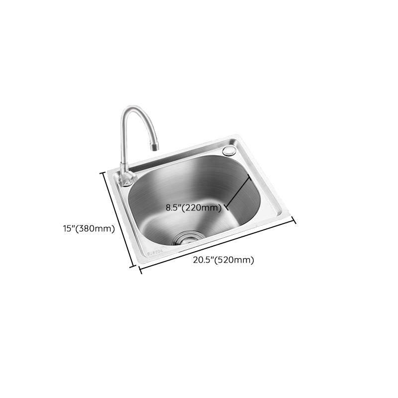 Lisslune | Modern bar prep mirror stainless steel with faucet workstation strip