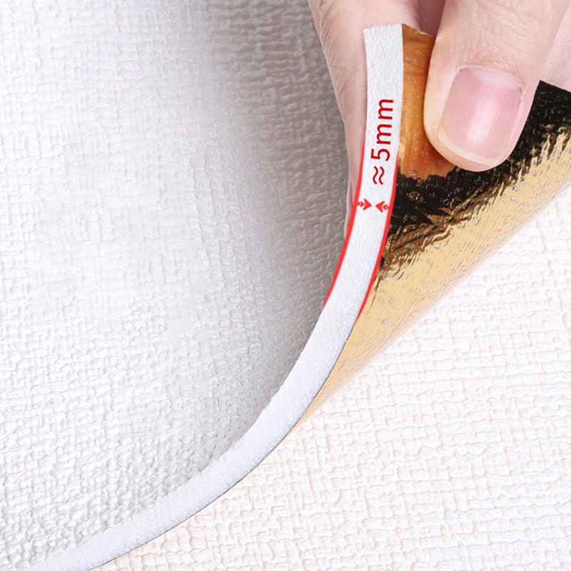 Lisslune | Modern 3D-embossed wall covering waterproof self-adhesive back panels for the living room
