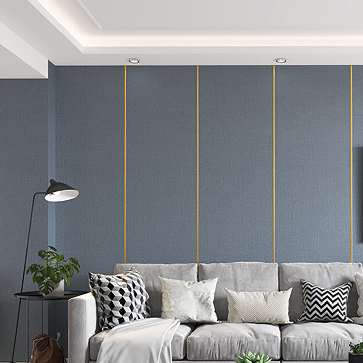 Lisslune | Classic simple wall covering for peeling off and attaching, stain-resistant for the living room