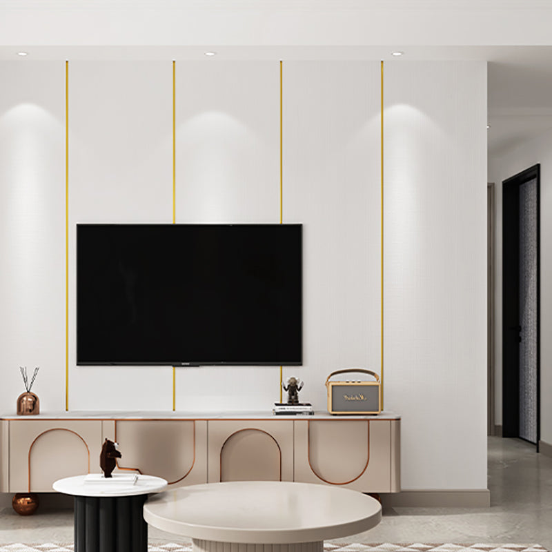 Lisslune | Classic simple wall covering for peeling off and attaching, stain-resistant for the living room