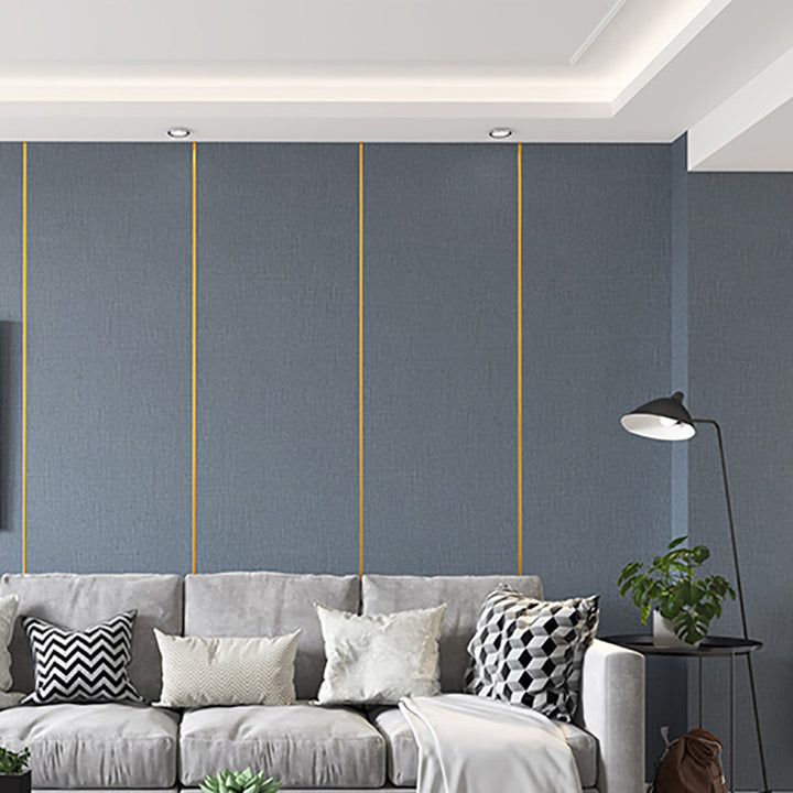 Lisslune | Classic simple wall covering for peeling off and attaching, stain-resistant for the living room