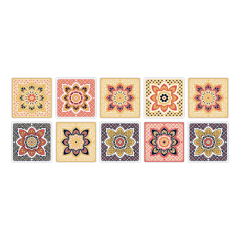 Lisslune | PVC Peel & Stick Mosaic Tile Square Mosaic Tiles Wallpaper with Waterproof