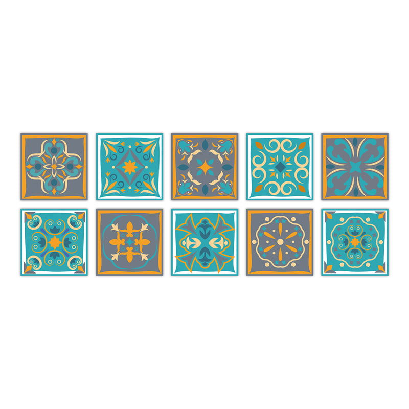 Lisslune | PVC Peel & Stick Mosaic Tile Square Mosaic Tiles Wallpaper with Waterproof