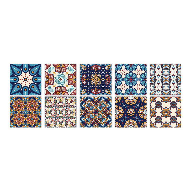 Lisslune | Square Peel & Stick Mosaic Tile PVC Waterproof Mosaic Tile Wallpaper