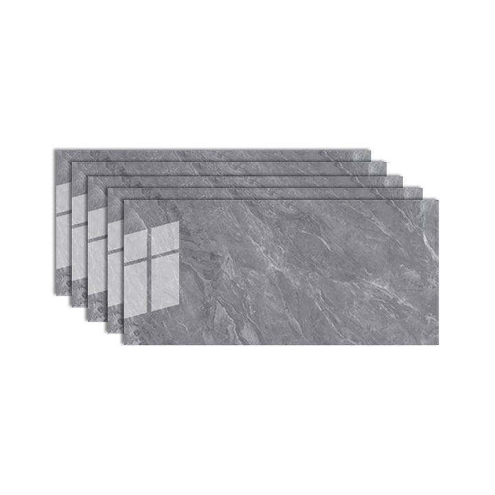Lisslune | Single Tile Wallpaper PVC Rectangular Peel and Stick Wall Tile
