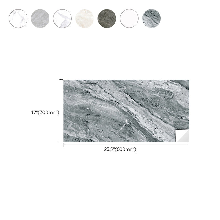 Lisslune | PVC Peel and Stick Backsplash Tiles Field Tile Wallpaper with Waterproof