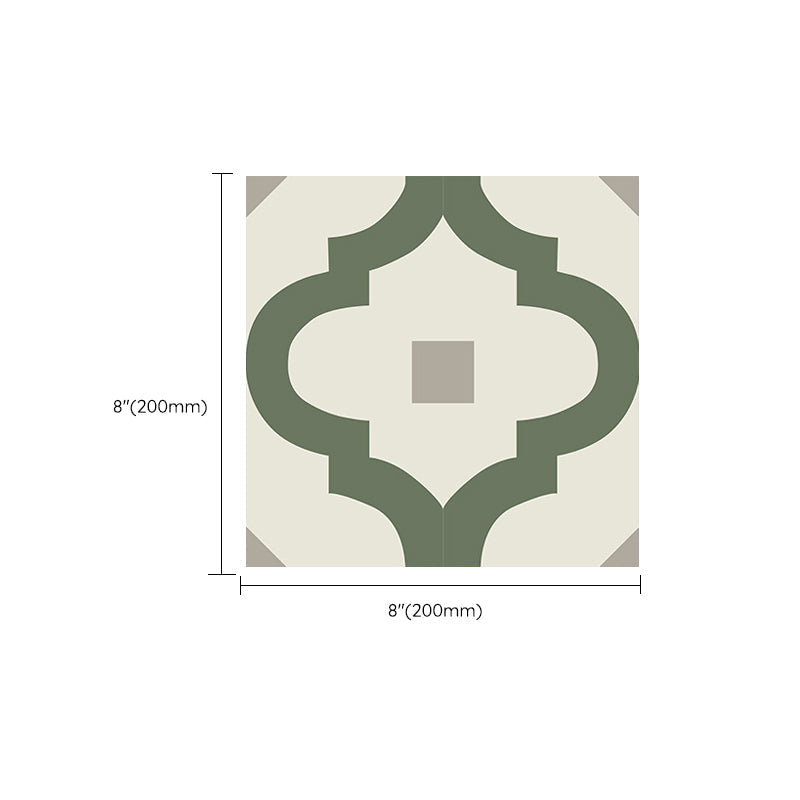 Lisslune | Field tile wallpaper square PVC removable and adhesive back tile