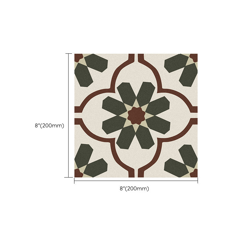 Lisslune | Single Tile Wallpaper Square PVC Peel & Stick Field Tile with Waterproof