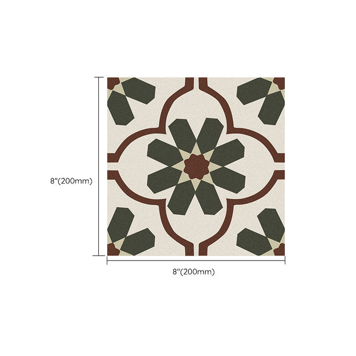 Lisslune | Single Tile Wallpaper Square PVC Peel & Stick Field Tile with Waterproof