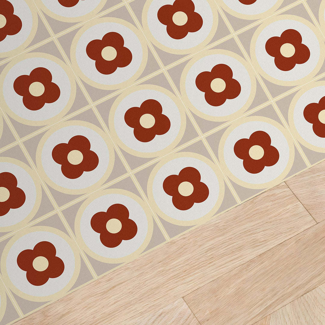 Lisslune | Square Peel & Stick Field Tile Waterproof PVC Peel and Stick Wall Tile