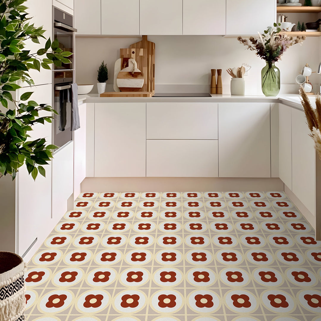 Lisslune | Square Peel & Stick Field Tile Waterproof PVC Peel and Stick Wall Tile