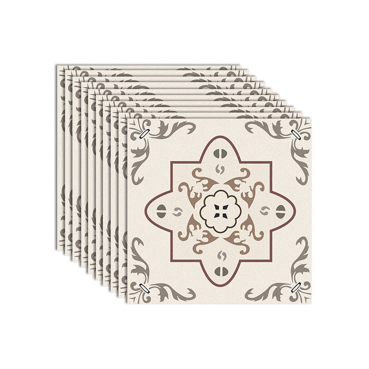 Lisslune | PVC Peel & Stick Square Tile Peel & Stick Tile