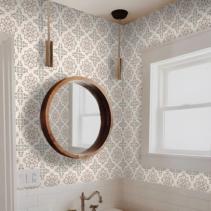 Lisslune | PVC Peel & Stick Square Tile Peel & Stick Tile