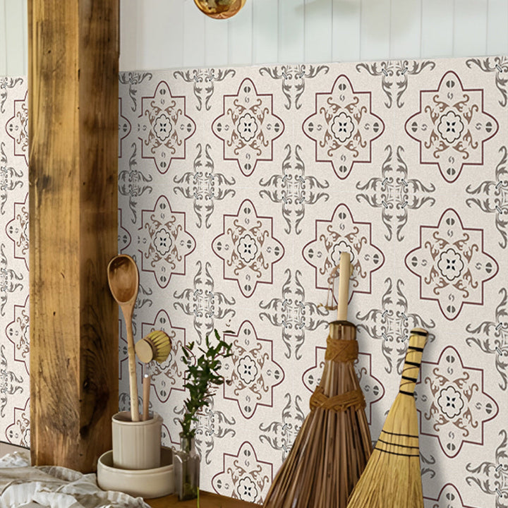 Lisslune | PVC Peel & Stick Square Tile Peel & Stick Tile