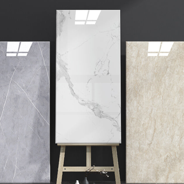 Lisslune | Rectangular Peel-and-Stick Wall Tile PVC Field Tile Wallpaper with Waterproof