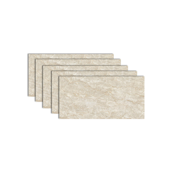 Lisslune | Rectangular Peel-and-Stick Wall Tile PVC Field Tile Wallpaper with Waterproof