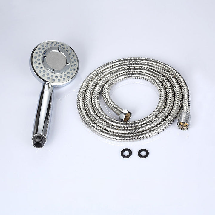 Lisslune | Modern Showerhead Adjustable Spray Pattern Round Showerhead