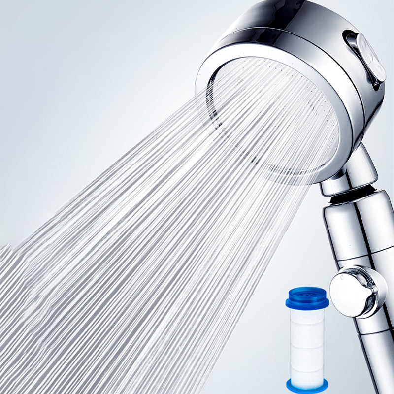Lisslune | Modern Shower Head Adjustable Spray Pattern Rotatable Round Hand Shower
