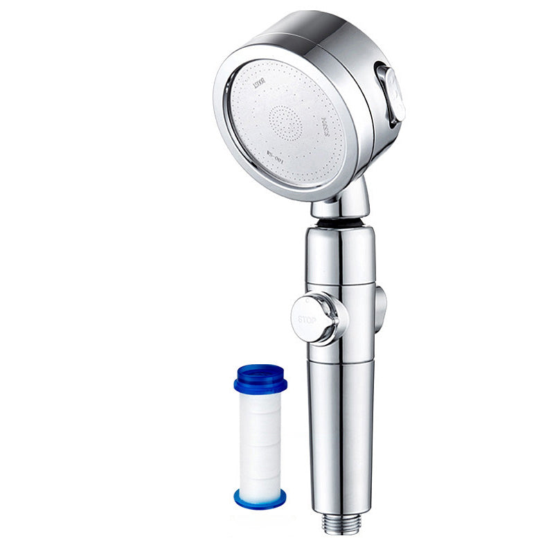 Lisslune | Modern Showerhead Adjustable Spray Pattern Rotatable Round Handheld Showerhead
