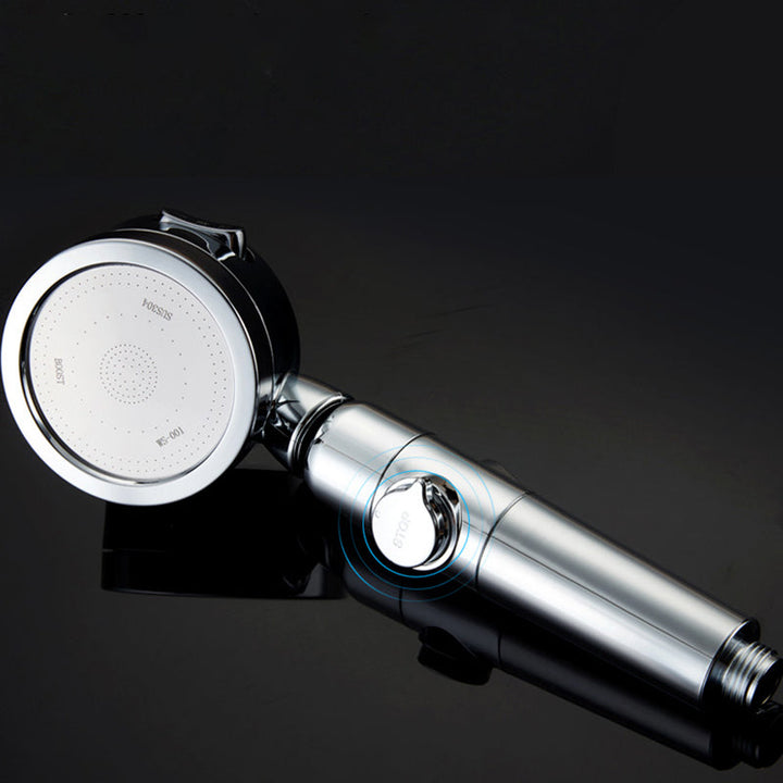 Lisslune | Modern Showerhead Adjustable Spray Pattern Rotatable Round Handheld Showerhead