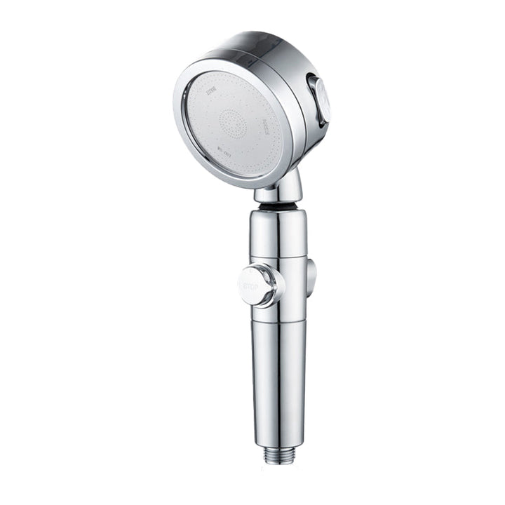 Lisslune | Modern Shower Head Adjustable Spray Pattern Rotatable Round Hand Shower