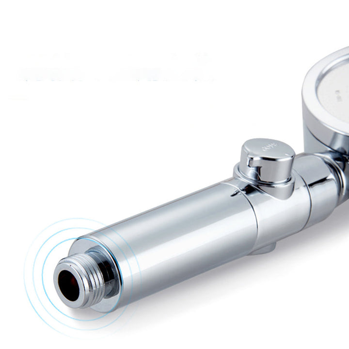 Lisslune | Modern Shower Head Adjustable Spray Pattern Rotatable Round Hand Shower