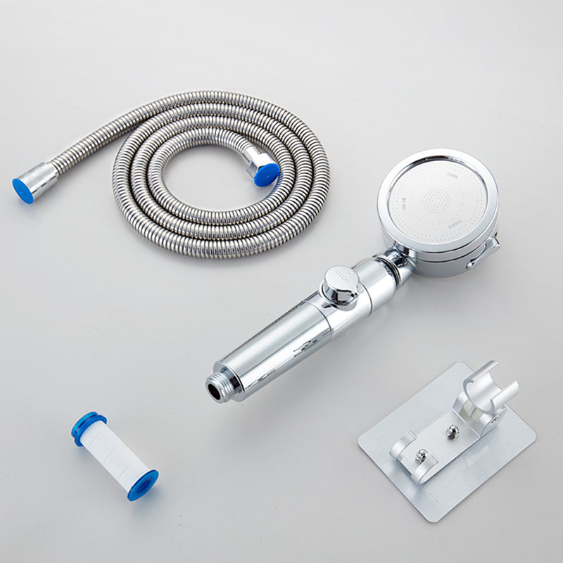 Lisslune | Modern Shower Head Adjustable Spray Pattern Rotatable Round Hand Shower