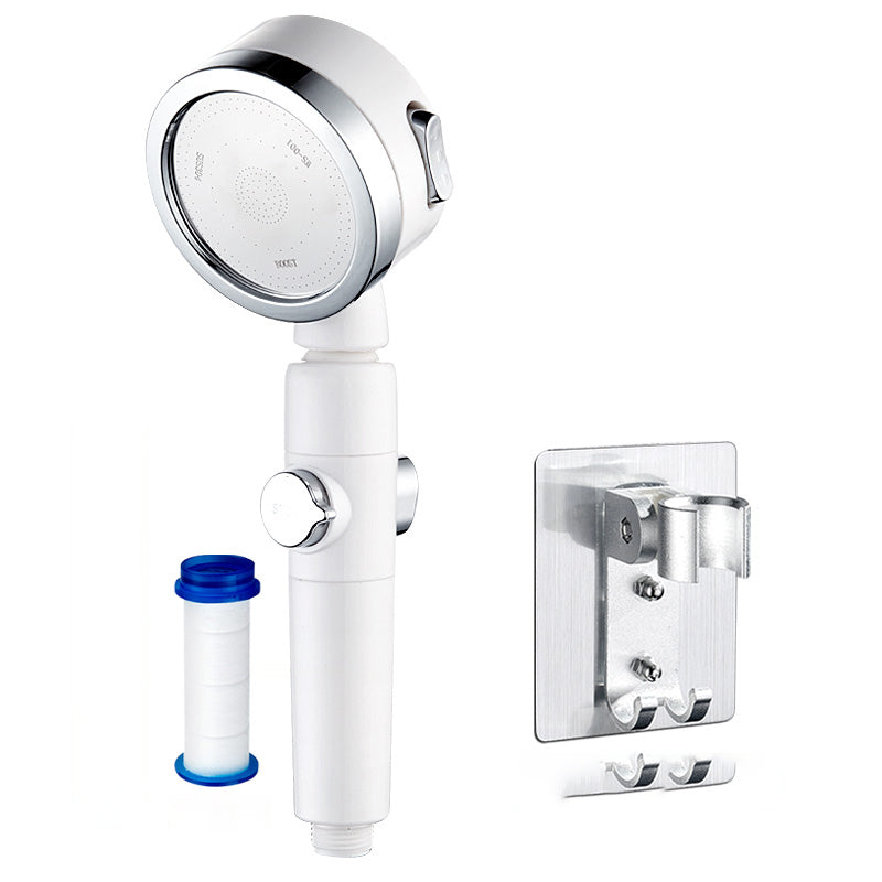 Lisslune | Modern Showerhead Adjustable Spray Pattern Rotatable Round Handheld Showerhead