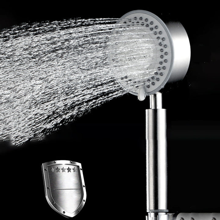 Lisslune | Contemporary Shower Head 304 Stainless Steel Round Hand Shower
